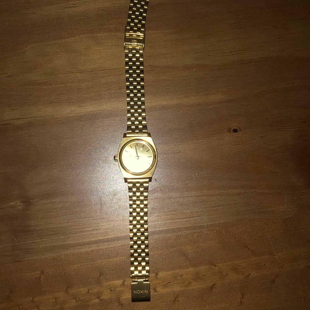 Gold Nixon watch